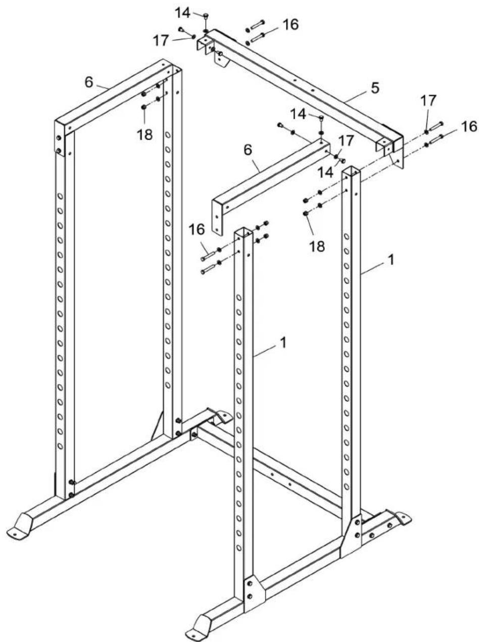 TAURUS Power Cage Set - Schritt 2: - 2