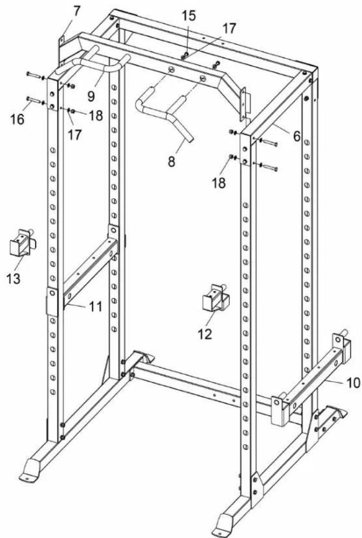 TAURUS Power Cage Set - Schritt 2: - 3
