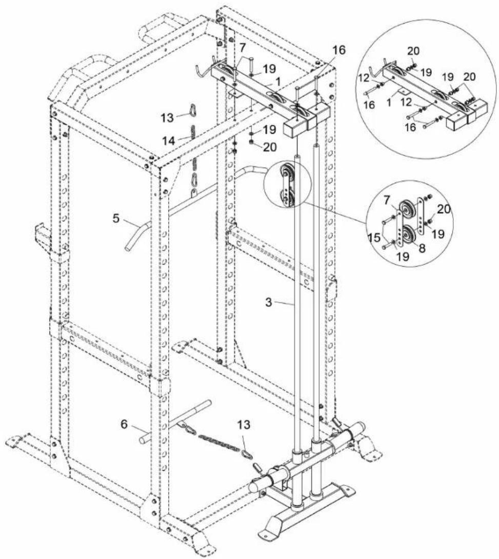 TAURUS Power Cage Set - Schritt 1: - 3