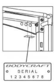 BODYCRAFT • SERIAL • 1 2 3 4 5 6 7 8