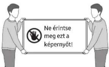 Ne érintse meg ezt a képernyőt!