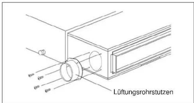 Lüftungsrohrstutzen