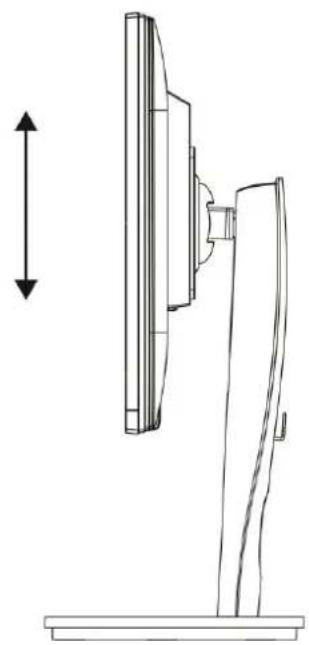 Wortmann AG 2435W HA - Illustration for turning the high Adjustable stand base - 2
