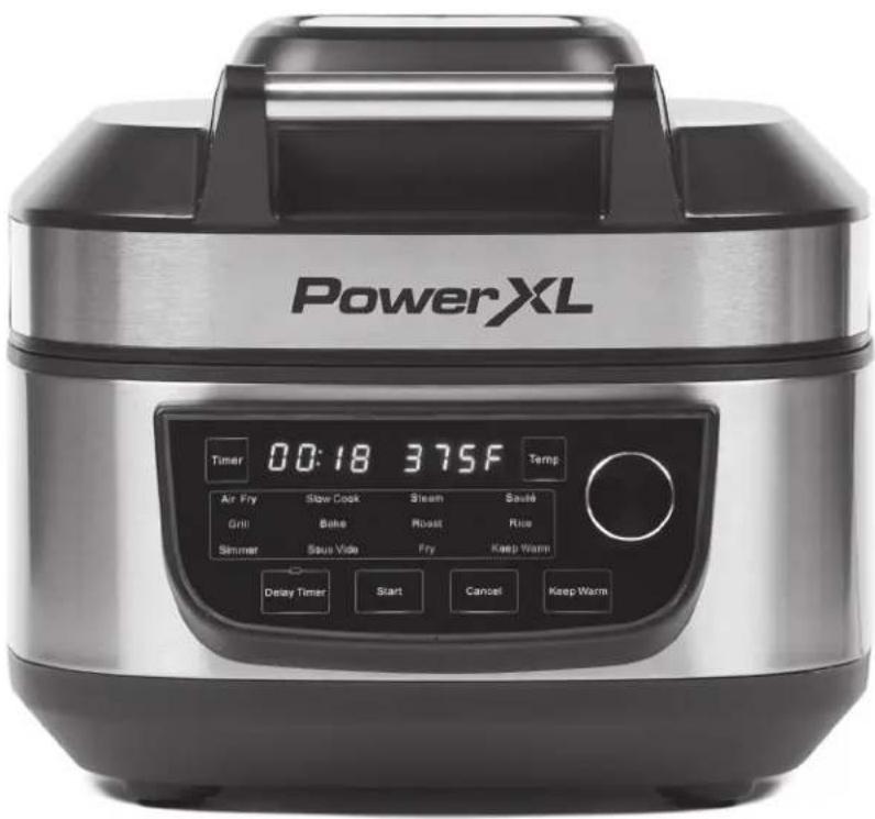 PowerXL Grill Air Fryer Combo 12-in-1 MFC-AF-8 - GRILL AIR FRYER COMBO 12-IN-1 - 1