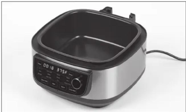 PowerXL Grill Air Fryer Combo 12-in-1 MFC-AF-8 - Attaching the Air Frying Lid - 1