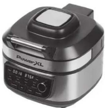 PowerXL Grill Air Fryer Combo 12-in-1 MFC-AF-8 - AIR INLET VENT - 4