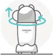 NUTRIBULLET Baby Blender - Verwendung der Tasse - 4