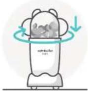 NUTRIBULLET Baby Blender - Verwendung der Tasse - 3
