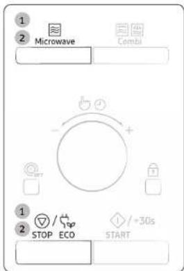 SAMSUNG MC2BM6035KK - Disattivazione dei segnali acustici - 1