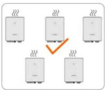 Diagram showing five identical devices with ' steam' labels, one device marked with an orange checkmark.
