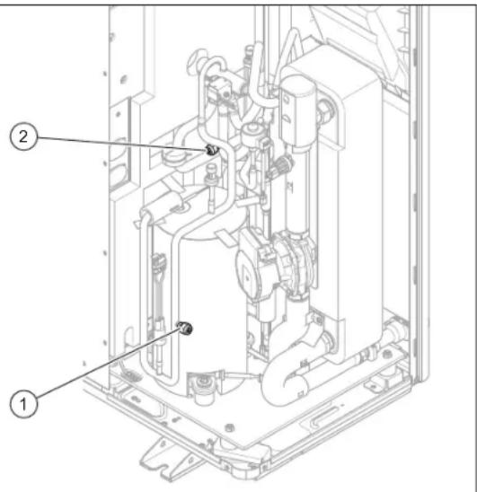 VAILLANT aroTHERM plus VWL 35/6 A 230V - Verdamper, ventilator en condensafvoer controleren - 1