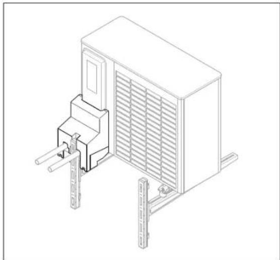 VAILLANT aroTHERM plus VWL 55/6 A 230V - Buisleidingen op het product aansluiten - 4