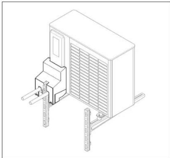 VAILLANT aroTHERM plus VWL 125/6 A - Vamzdynų prijungimas prie gaminio - 2