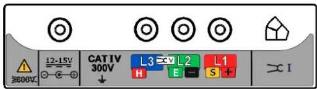 12-15V CAT IV 300V L3 L2 L1 H E S + I