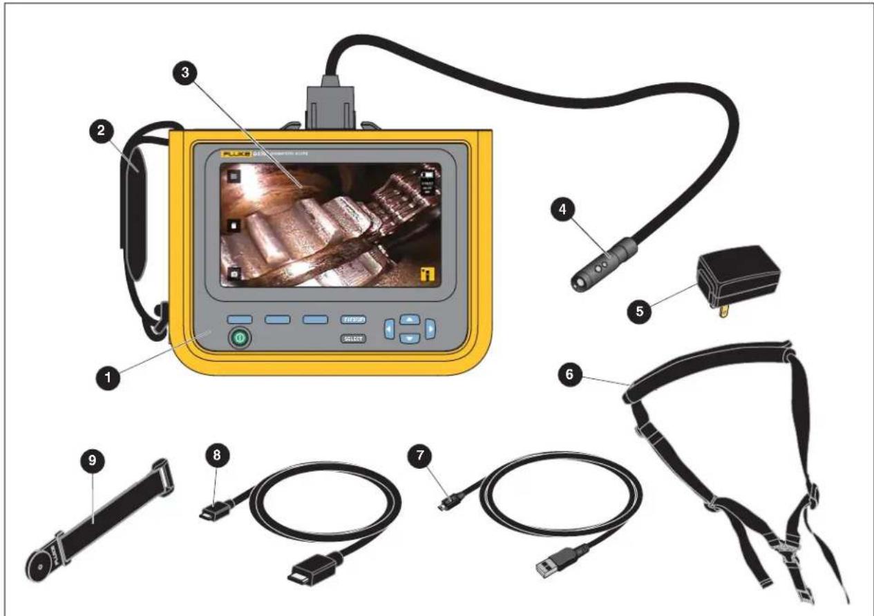 FLUKE DS701 FC - Standardzubehör - 1