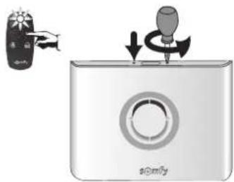 SOMFY Protexiom Ultimate GSM - Löschen Sie alle in der Zentrale gespeicherten Komponenten. - 1