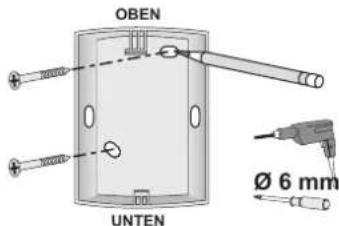 OBEN UNTEN Ø 6 mm