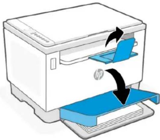 HP LaserJet 1504w - So legen Sie Papier ein - 5