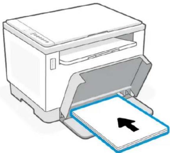 HP LaserJet 1504w - So legen Sie Papier ein - 3