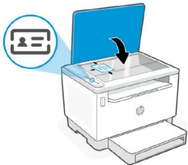 HP LaserJet 1504w - Ausweiskarte (ID) kopieren - 2