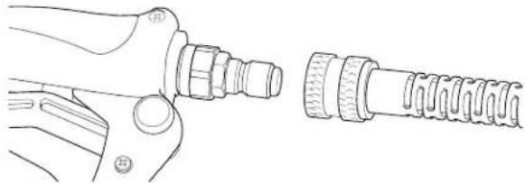 HUSQVARNA HH42 - Check / Connect Gun and Hose - 2