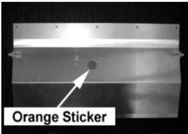 Orange Sticker
