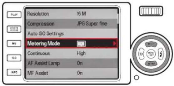 Resolution 16 M Compression JPG Super fine Auto ISO Settings Metering Mode Continuous High AF Assist Lamp On MF Assist On