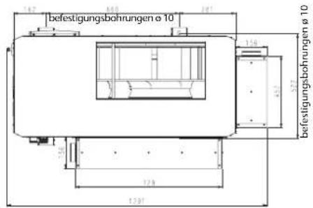 befestigungsbohrungen ø 10 befestigungsbohrungen ø 10