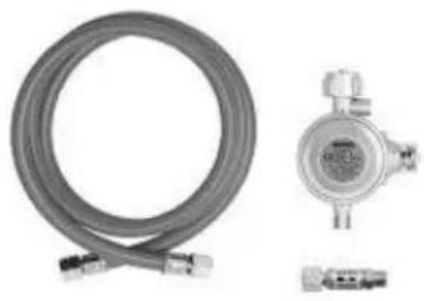 BARTSCHER 2K300 - Gas-Anschluss-Set, gewerblich - 1