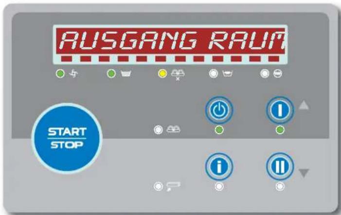 AUSGANG RAUT START STOP