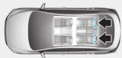 HYUNDAI Ioniq HEV (2018) - Lower Anchors and Tether for Children (LATCH System) - 1