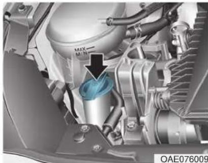 HYUNDAI Ioniq HEV (2018) - WASHER FLUID - 1
