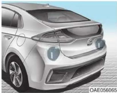 HYUNDAI Ioniq HEV (2018) - Detecting sensor - 1