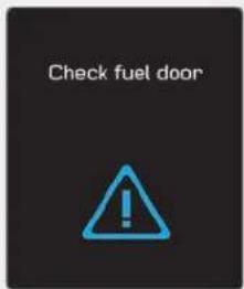 Check fuel door