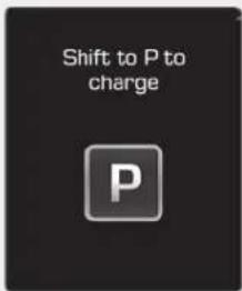 Shift to P to charge P