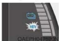 HYUNDAI Ioniq HEV (2018) - Plug-in Hybrid Mode Indicator - 2