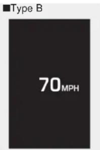 Type B 70 MPH