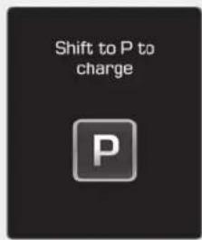 Shift to P to charge P