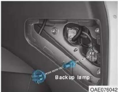 Backup lamp OAE076042