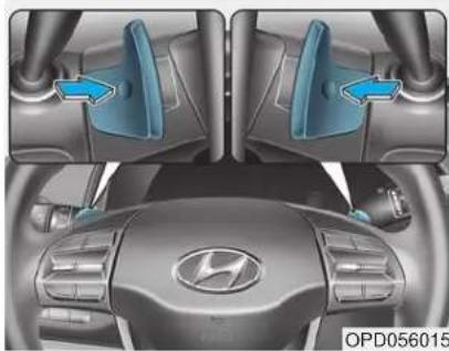 HYUNDAI Ioniq HEV (2018) - Paddle Shifter (if equipped) - 1
