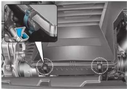 HYUNDAI Ioniq HEV (2018) - Filter Replacement - 2