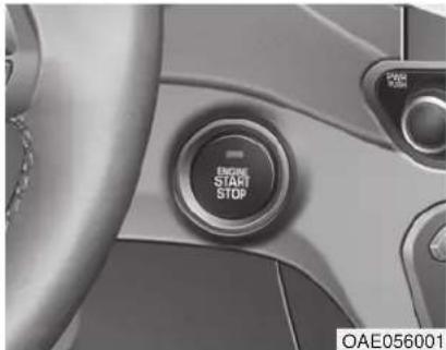 HYUNDAI Ioniq HEV (2018) - ENGINE START/STOP BUTTON - 1