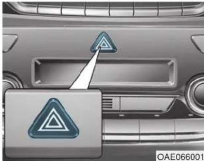 HYUNDAI Ioniq HEV (2018) - HAZARD WARNING FLASHER - 1