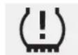 HYUNDAI Ioniq HEV (2018) - Low Tire Pressure Warning Light (if equipped) - 1