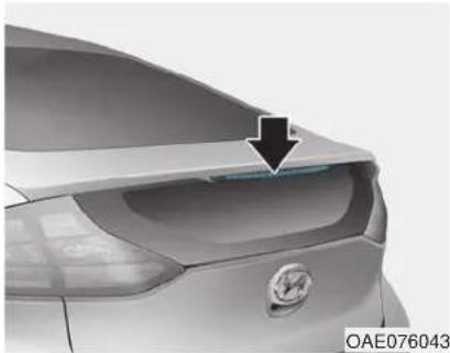 HYUNDAI Ioniq HEV (2018) - Backup lamp - 1