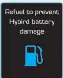 Refuel to prevent Hybrid battery damage
