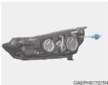 HYUNDAI Ioniq HEV (2018) - Turn signal - 1