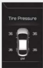 HYUNDAI Ioniq HEV (2018) - Check Tire Pressure - 2