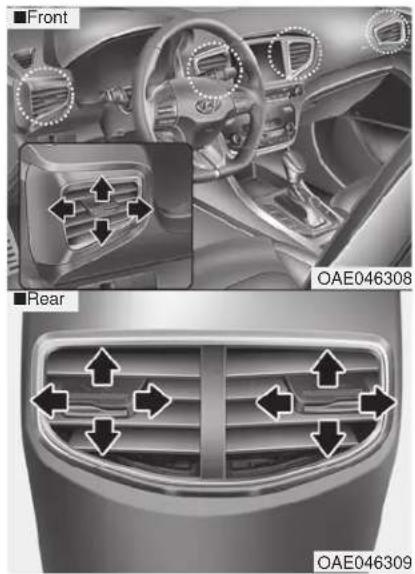 ■Front ■Rear OAE046308 OAE046309