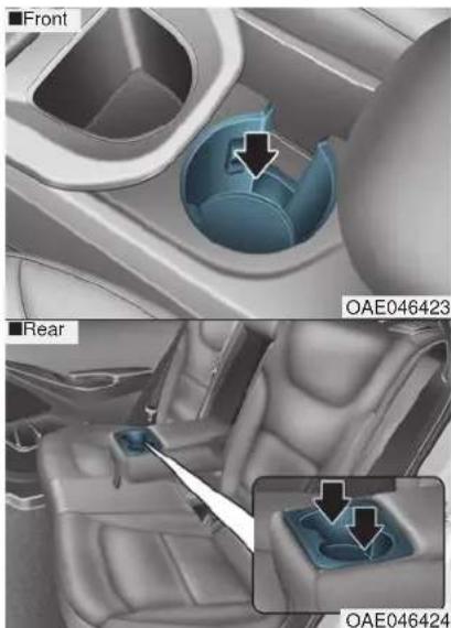 ■Front ■Rear OAE046423 OAE046424